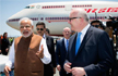 PM Narendra Modi Lands in Brisbane, Reports it is ’Bright and Sunny’